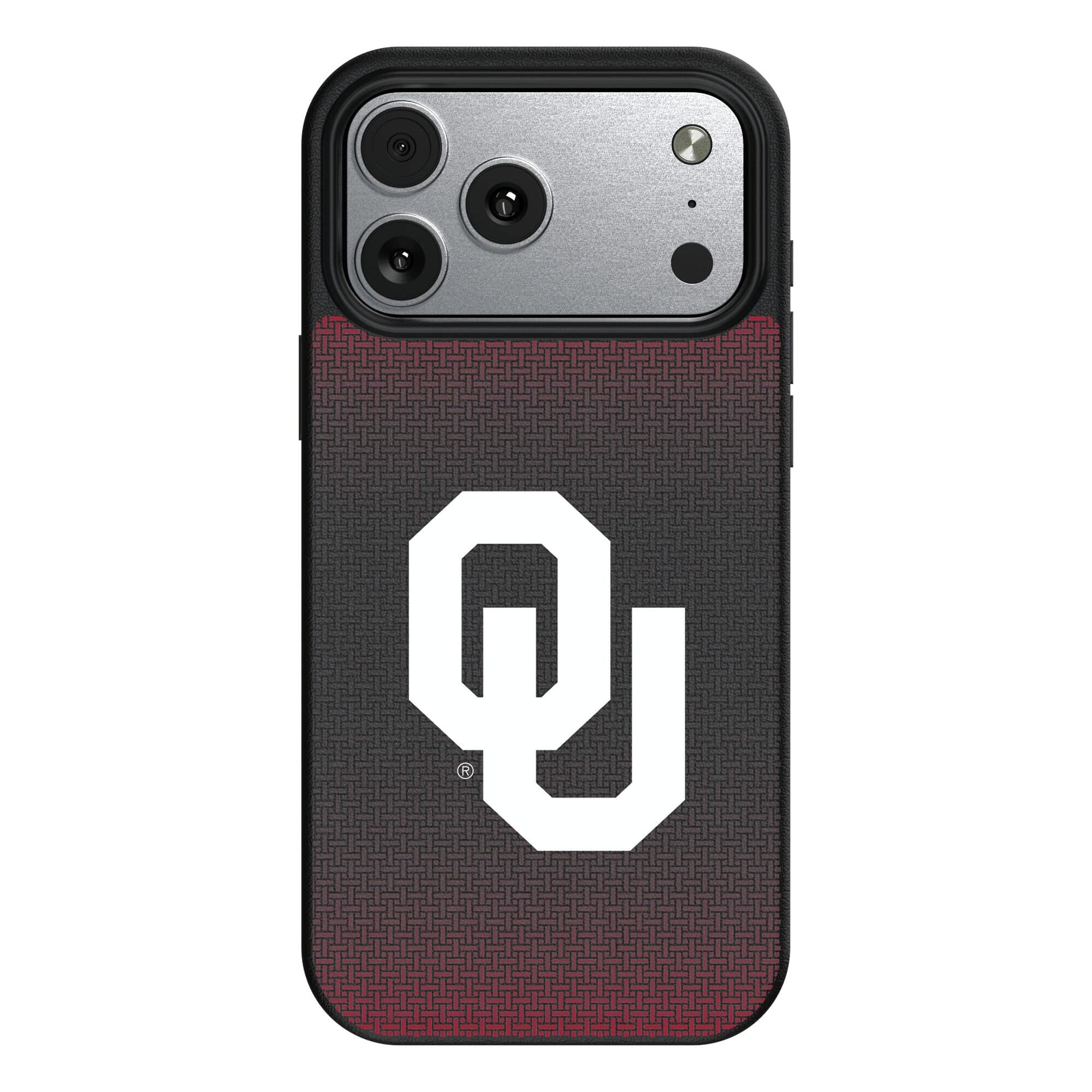 Keyscaper - NCAA - Oklahoma Sooners Linen Logo iPhone Magnetic Bump Case - 17 Pro - Black price history on PriceWatchPro
