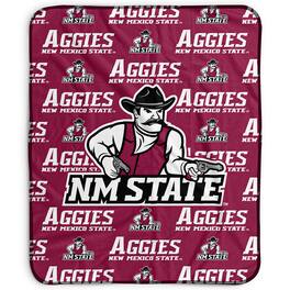 Pegasus - New Mexico State Aggies 50" x 60" Repeat Wordmark Fleece Blanket - Multicolor