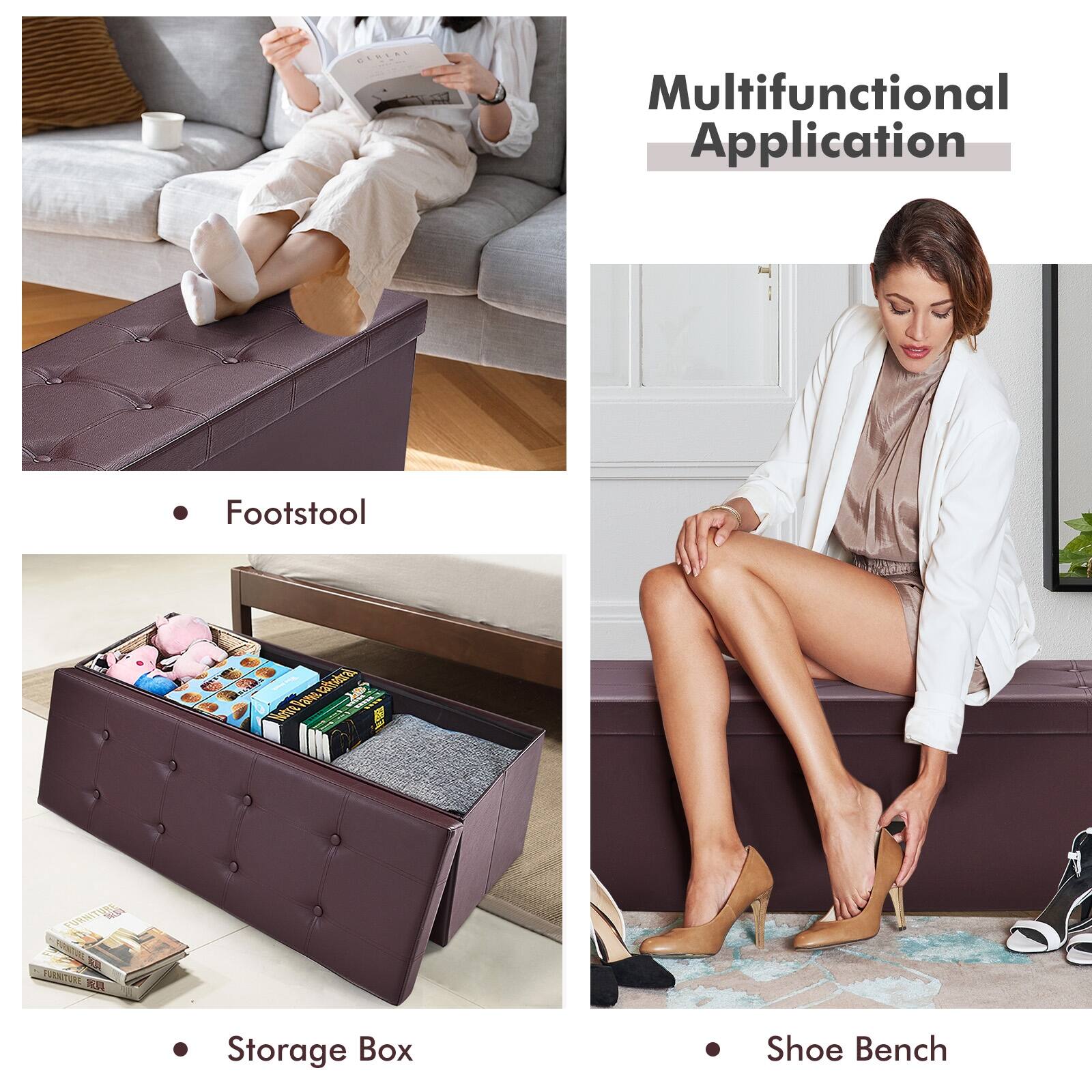 INS Multifunctional Application

Footstool
Storage Box
Shoe Bench