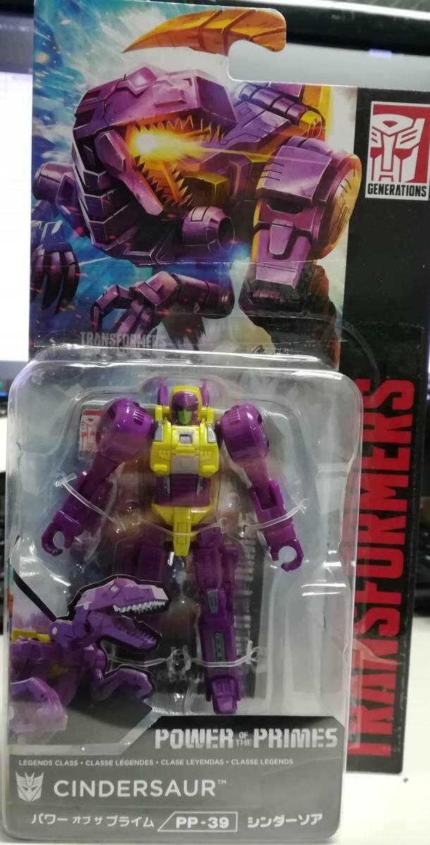 GENERATIONS TRANSFORMERS POWER OF THE PRIMES TRANSFORMERS LEGENDS CLASS CLASSE LEGENDES CLASE LEYENDAS CLASSE LEGENDS TM CINDERSAUR"  PP-39