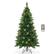 Alt View 19. Costway - 6FT Pre-Lit Artificial Christmas Tree 9 Lighting Modes with 300 LED Lights & Timer - Green.