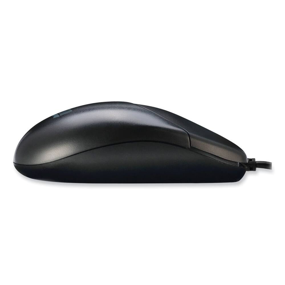 Angle. Adesso - Adesso iMouse M6-TAA - Optical Scroll Mouse (TAA Compliant) - Full-size Mouse - Optical - Cable - Black - USB - 1000 dpi - Black.