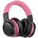 Front. MOVSSOU - MOVSSOU E7 Active Noise Cancelling Wireless Bluetooth Headphone - pink.