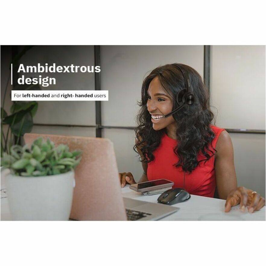 Ambidextrous design  
For left-handed and right-handed users