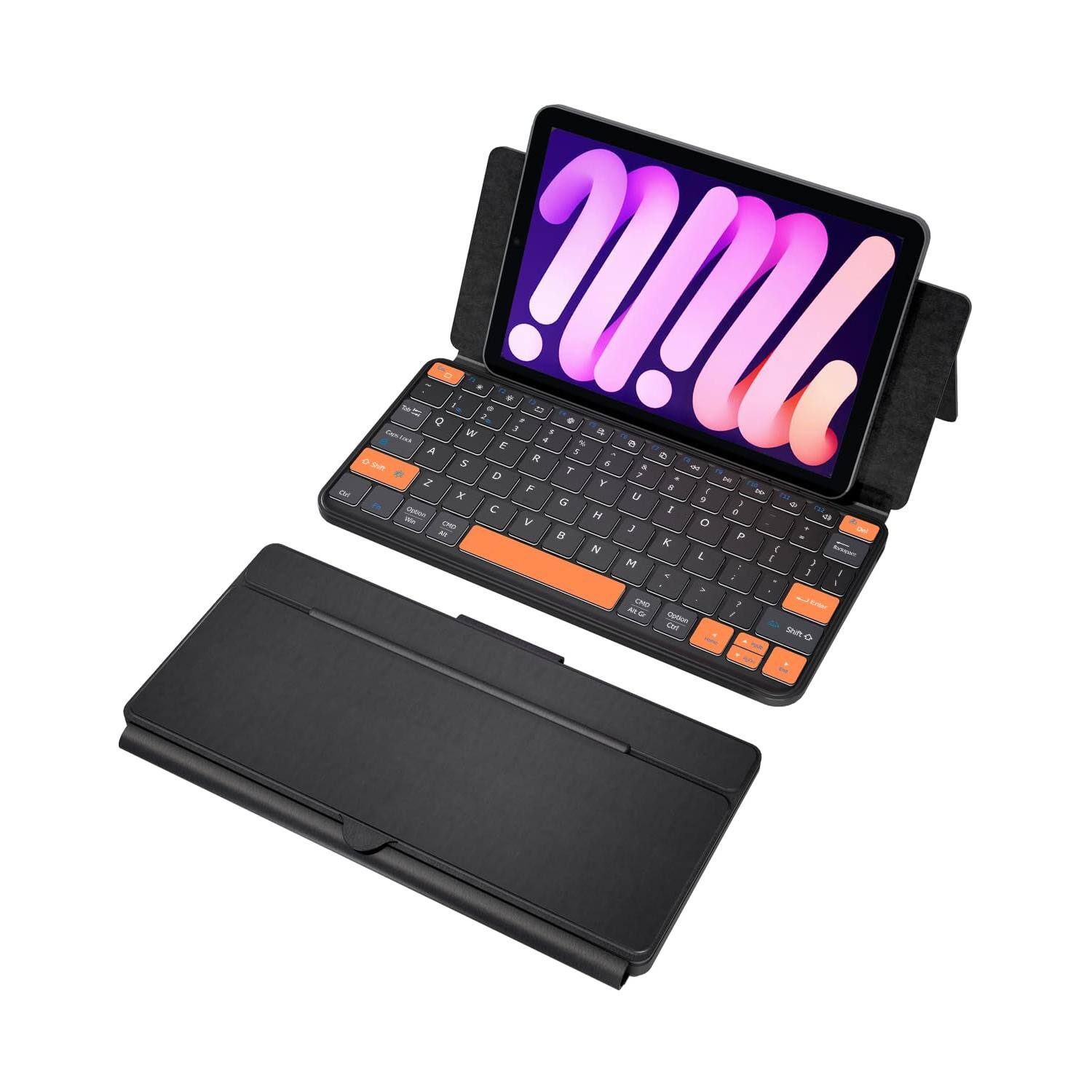 Cedar Assembly - Universal Travel Plus Dual Portable Keypad With Backlit & Any-angle Stand Wireless Tablet For Ipadz - Default