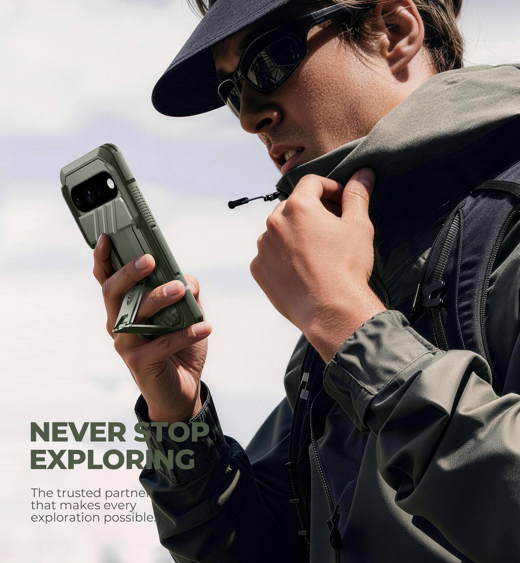 NEVER STOP EXPLORING  
The trusted partner that makes every exploration possible.