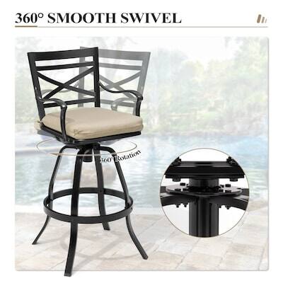 360° Smooth Swivel  
360° Rotation