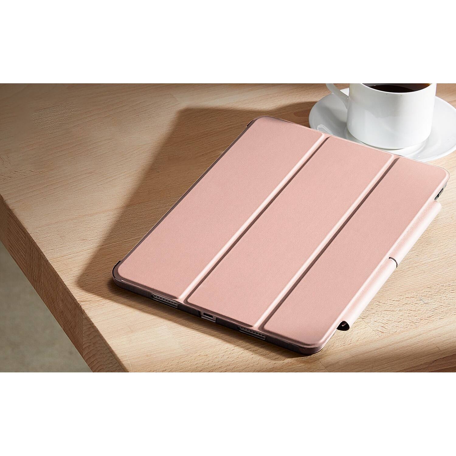 Alt View 17. SaharaCase - Venture Series Tri-Fold Folio Case for Apple iPad Pro (M4) 11" 2024 - Desert Rose.
