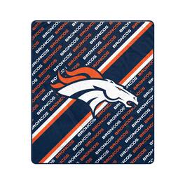Pegasus - 60" x 70" Diagonal Lined Wordmark Ultra Soft Blanket - Multicolor