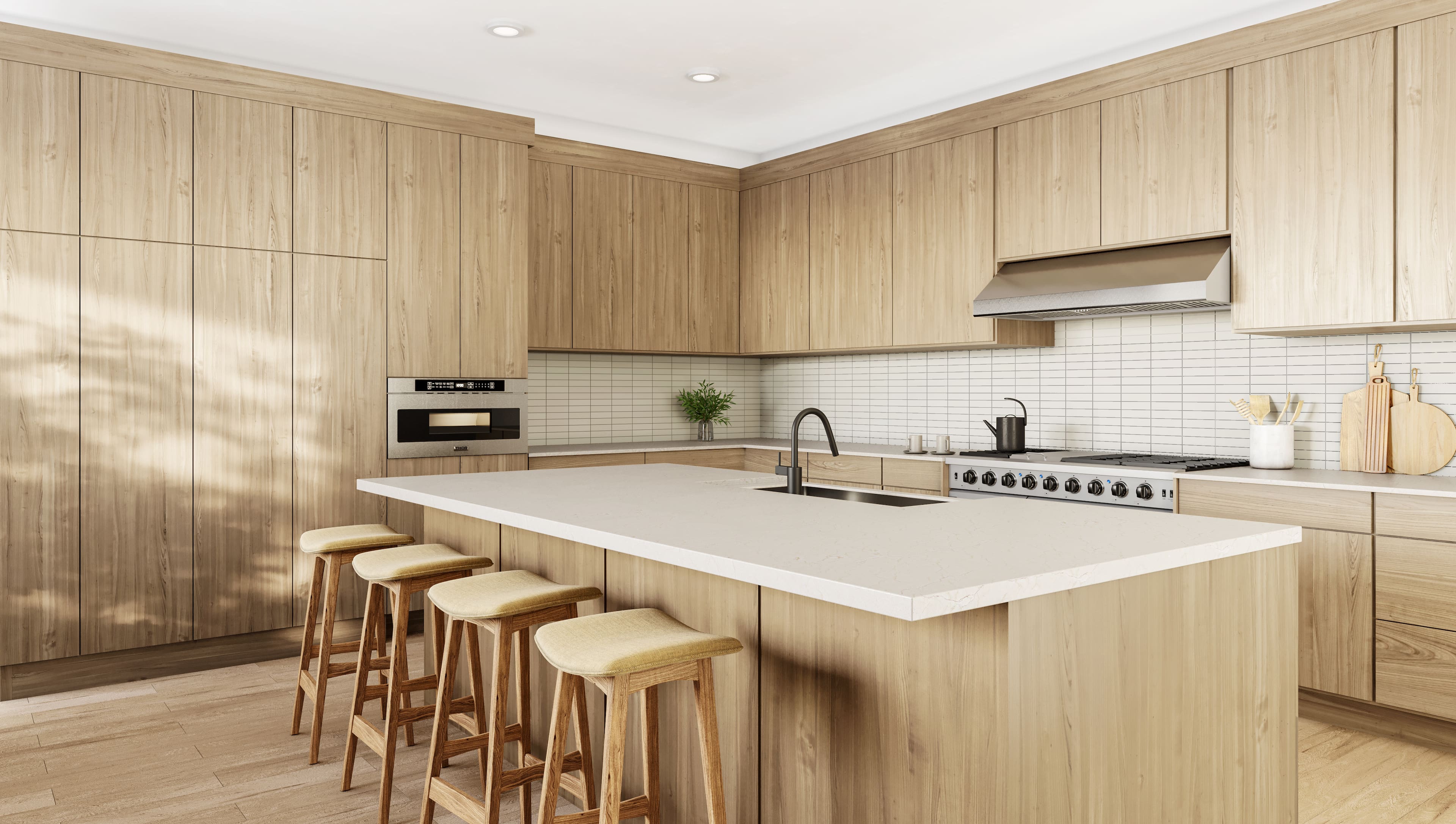 Alt View 1. Thor Kitchen - 1.2 cu.ft. Built-in Microwave Drawer - Stainless steel.