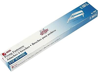 50 Esa No 70024 E 50 Premium Quiet archivo Alta para Broches archivo ACCO. Fasteners Prong Attaches (8.9 cm) Attaches 3 1/2" Broches para archivo