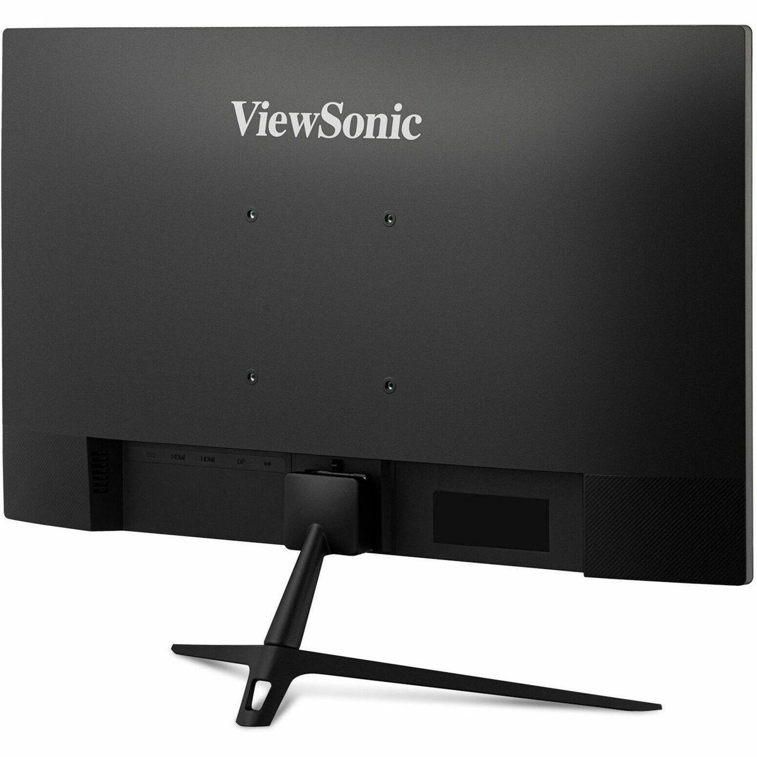 Alt View 19. ViewSonic - VX2428A 24" IPS LCD FHD 180Hz Gaming Monitor (USB-C, HDMI1.4, DP) - Black.