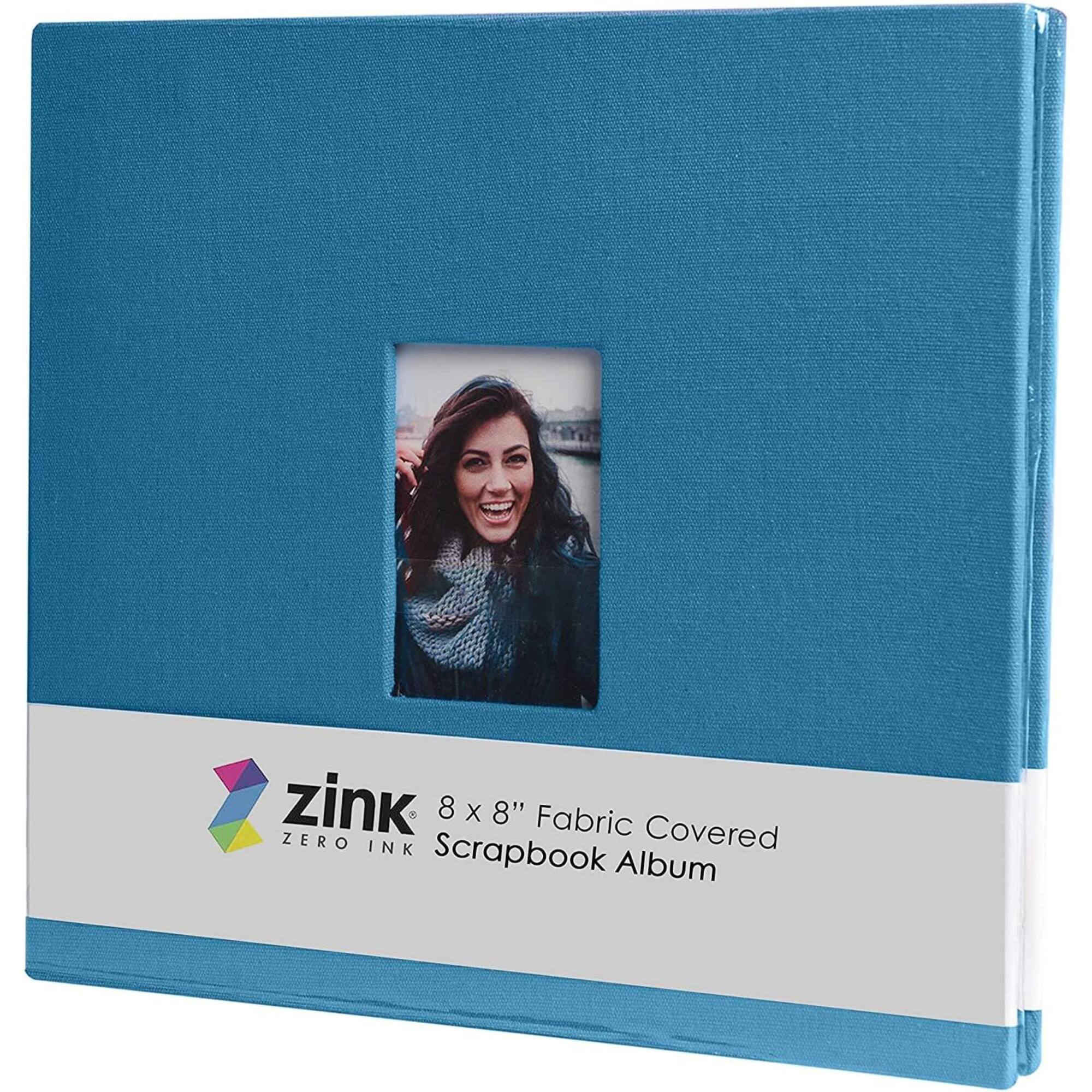 zink 8 x 8" Fabric Covered Scrapbook Album