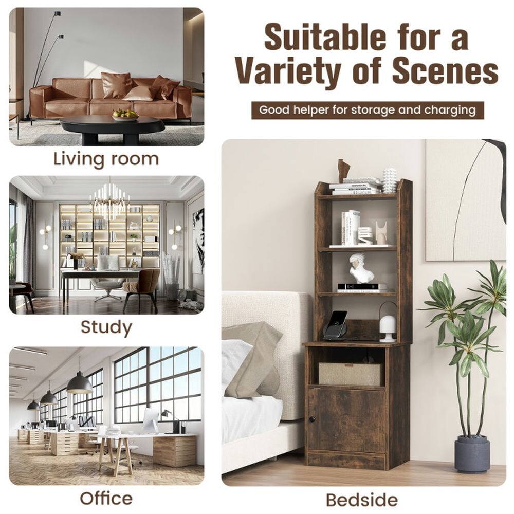 Suitable for a Variety of Scenes  
Good helper for storage and charging  

Living room  
Study  
Office  
Bedside