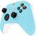 Left. Custom Controllerzz - Custom Wireless Controller for Xbox Series X|S, Xbox One, & PC - Baby Blue.