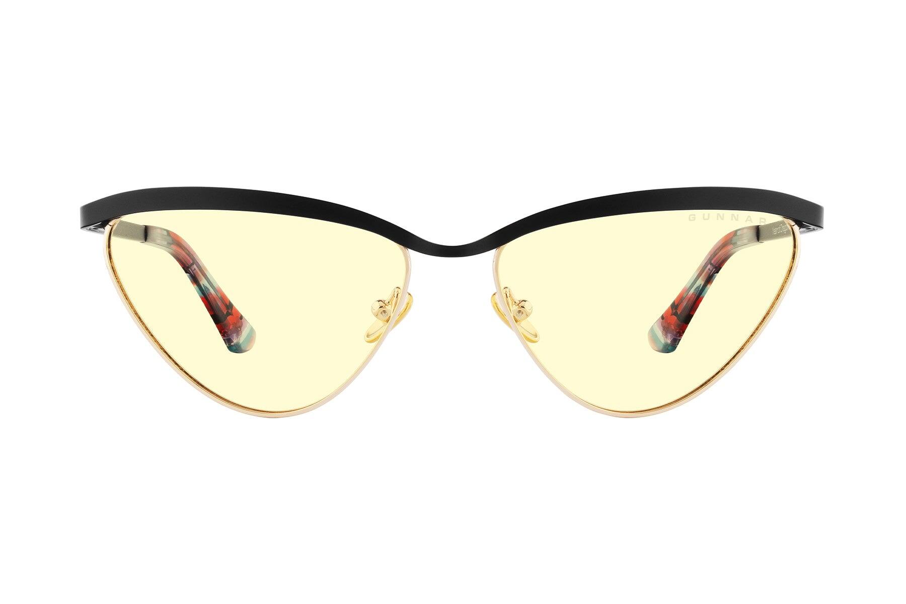 Alt View 5. GUNNAR - GUNNAR Computer Glasses  - tokidoki Year of the Dragon, Onyx Gold, Clear Lens - Blue Light Blocking, Relieve Dry Eye - Onyx/Gold.