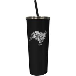 Great American Products - Tampa Bay Buccaneers 24oz. Logo Skinny Tumbler - Multicolor
