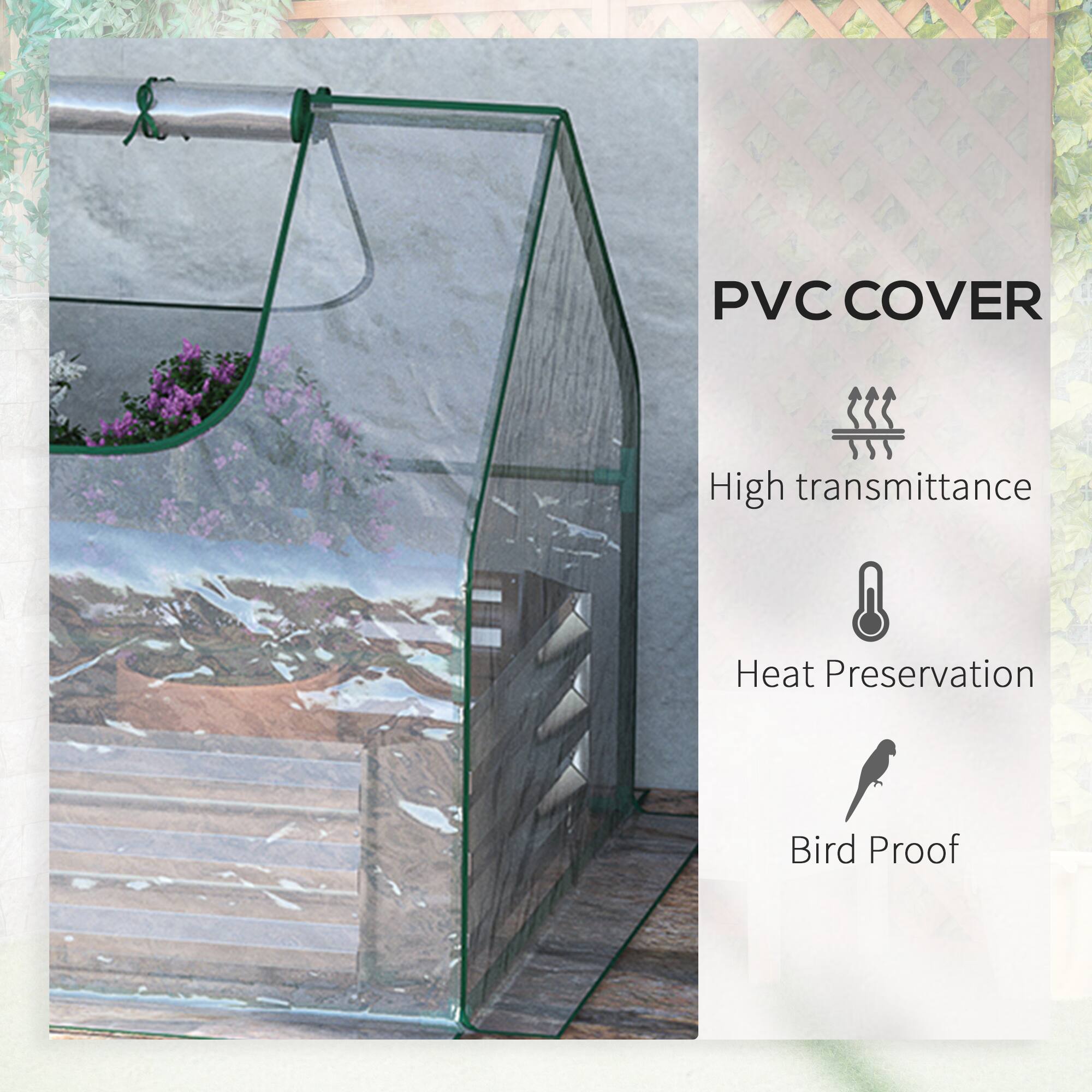 PVC COVER
High transmittance
Heat Preservation
Bird Proof