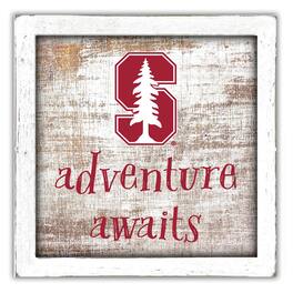 Fan Creations - Stanford Cardinal 14'' x 13'' Adventure Awaits Money Box - Multicolor