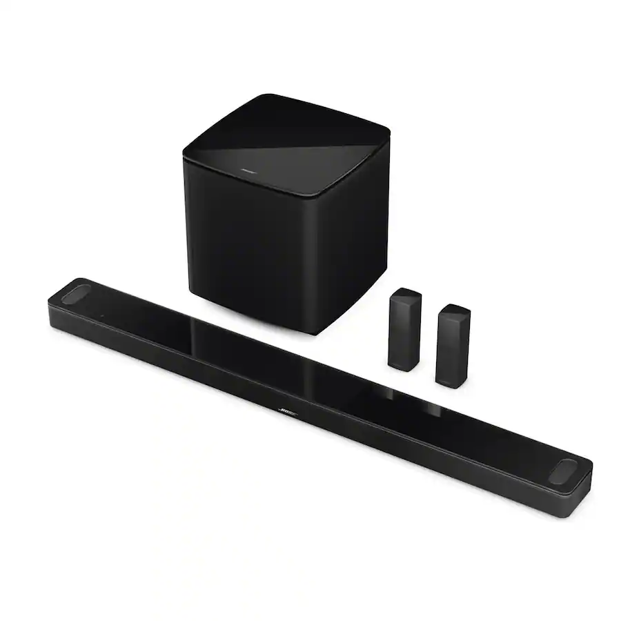 Bass Machine Sound Module Smart Ultra Dolby Atmos Soundbar + Bose Bass Module 500 + Surround ...