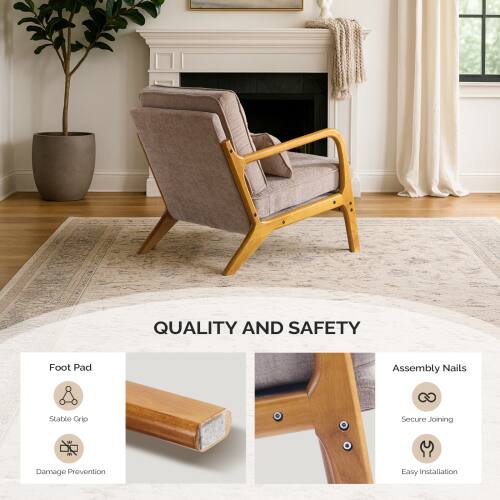 QUALITY AND SAFETY

Foot Pad
- Stable Grip
- Damage Prevention

Assembly Nails
- Secure Joining
- Easy Installation