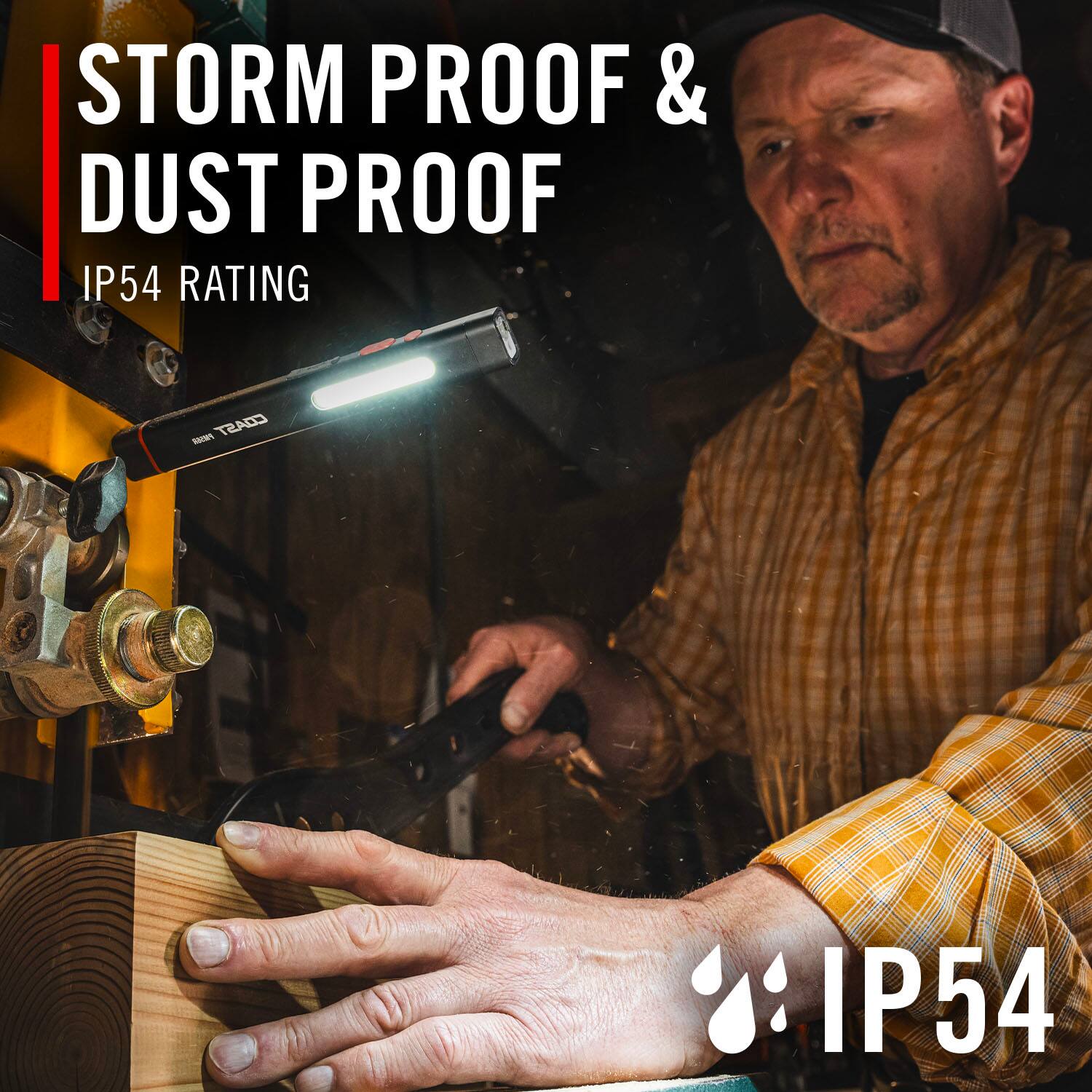 STORM PROOF & DUST PROOF IP54 RATING
