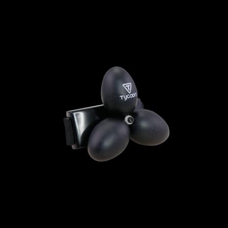 Tycoon Percussion - Triple Egg Foot Shaker, Hands-Free Percussion Accessory With Three Shaker Chambers