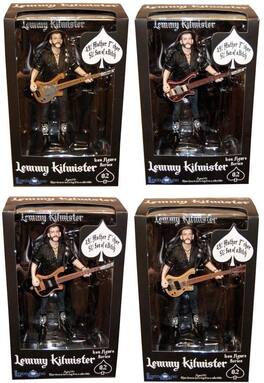 Locoape - Motorhead Lemmy Kilmister Deluxe Action Figure Case Of 8