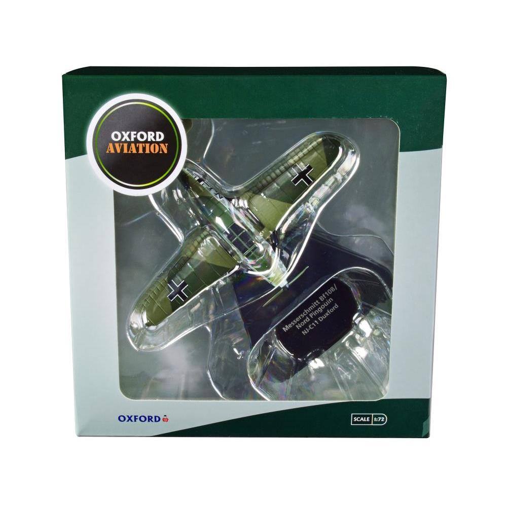 Modellino Aereo Messerschmitt Bf 108 Taifun Luftwaffe NJ+C11 - Oxford Diecast 1:72