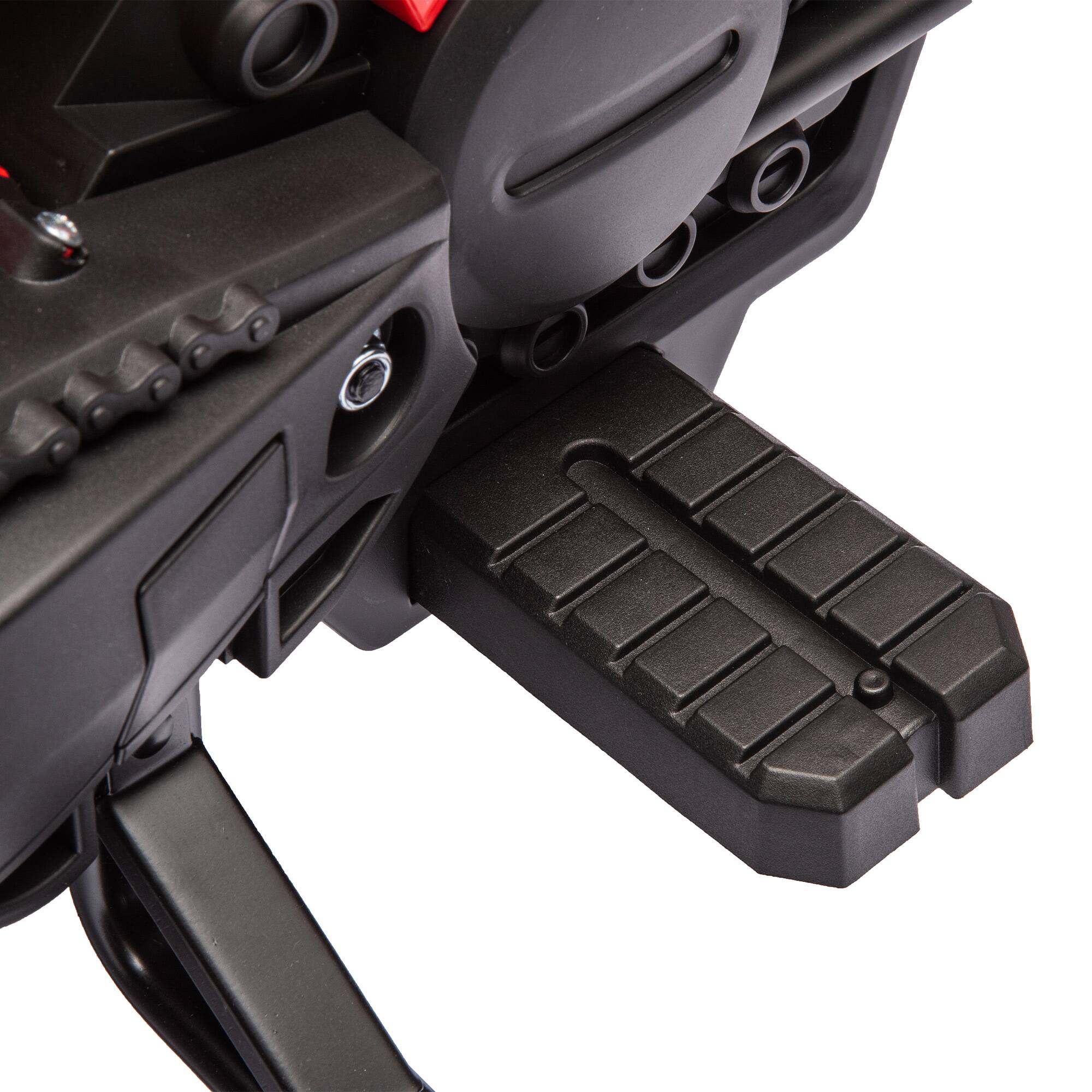 Alt View 5. Qaba - Kids Motorcycle, 6V Battery Dirt Bike with Training Wheels, Horn&Start Sound, Electric Motorbike for 3-8.