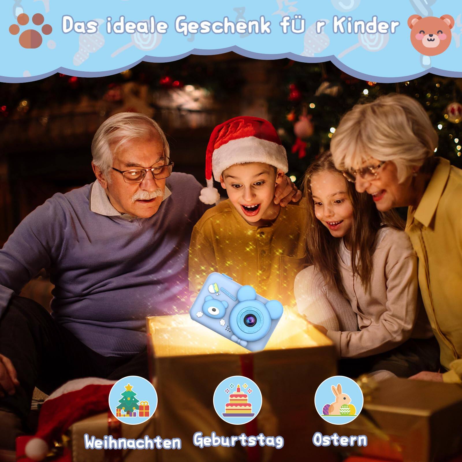 Das ideale Geschenk für Kinder

Weihnachten  
Geburtstag  
Ostern