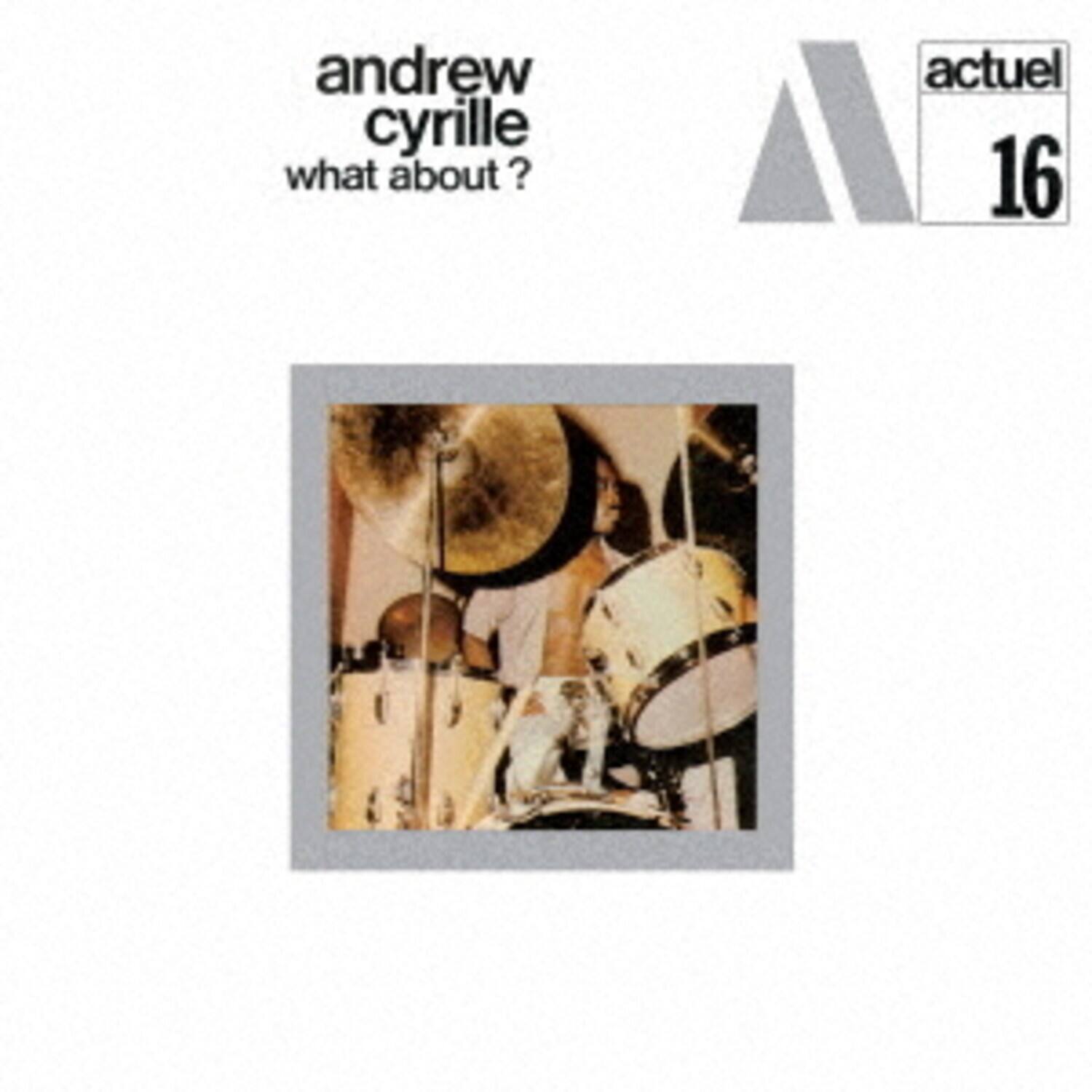 andrew cyrille  
what about ?  

actuel 16