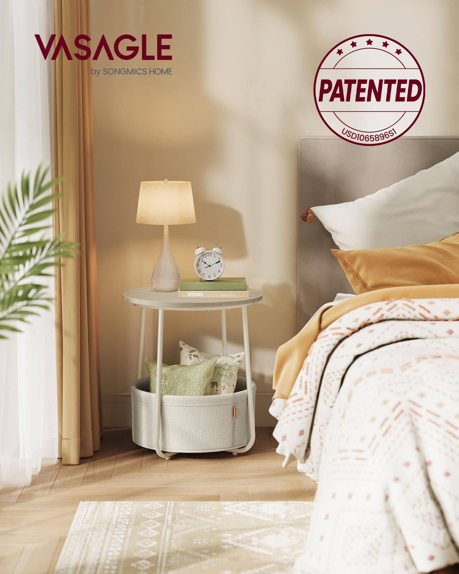 VASAGLE  
by SONGMICS HOME  

PATENTED  
USD106589651