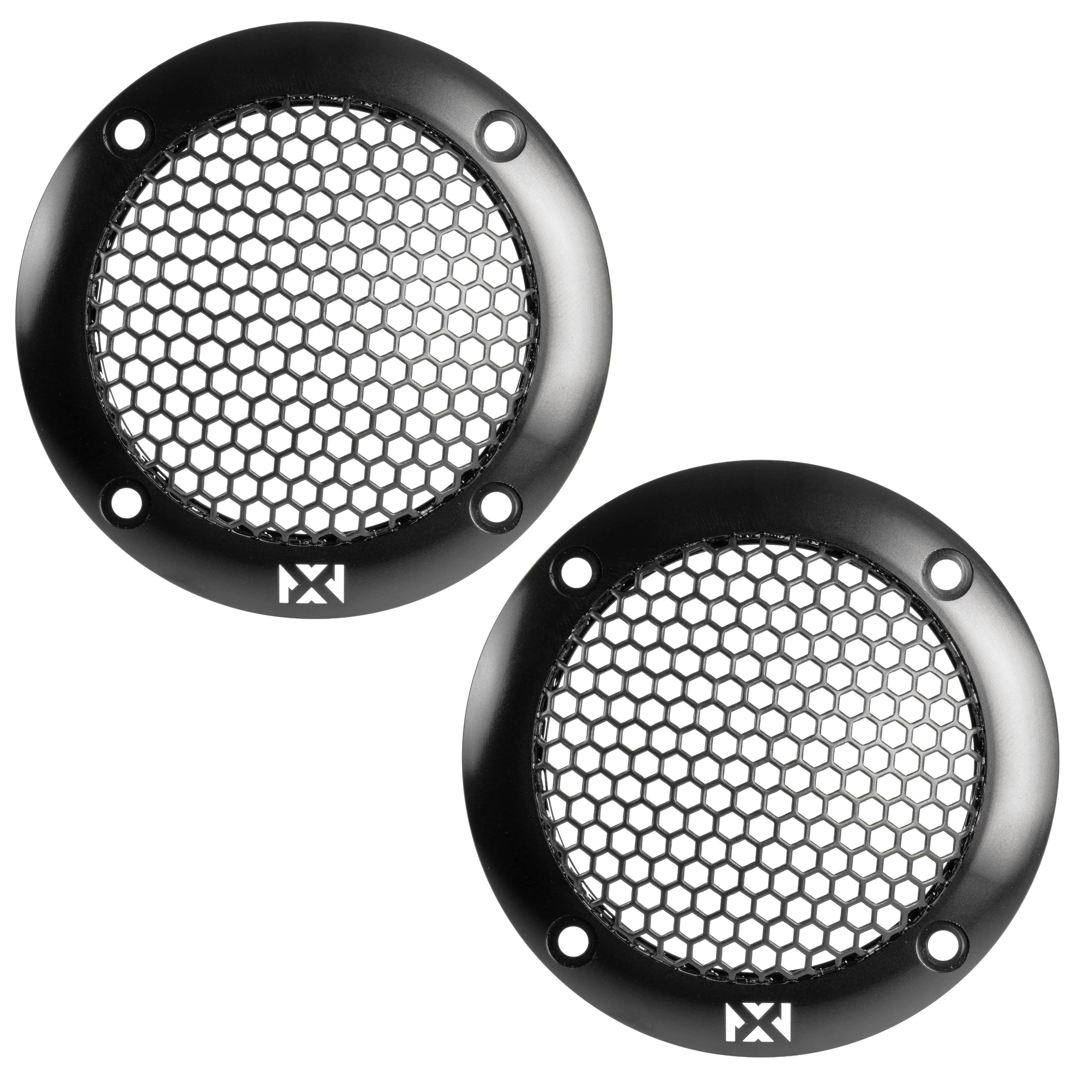 Alt View 9. NVX - XQS2 200W Peak (100W RMS) 2.5in X-Series NEO Midrange Speakers with adapters for select GM, Mopar, Toyota, Subaru and.