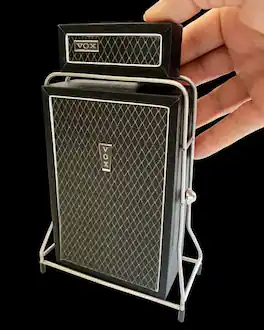 Axe Heaven - Beatles - Vox AC-100 MKII Super Deluxe Amp Head & Cabinet Mini Guitar Amplifier Replica - Collectibles - Multicolor