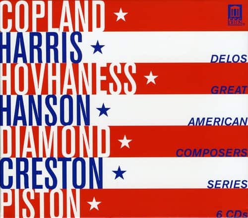 Various Artists - Delos Great American Composers Series / Various  - COMPACT DISCS