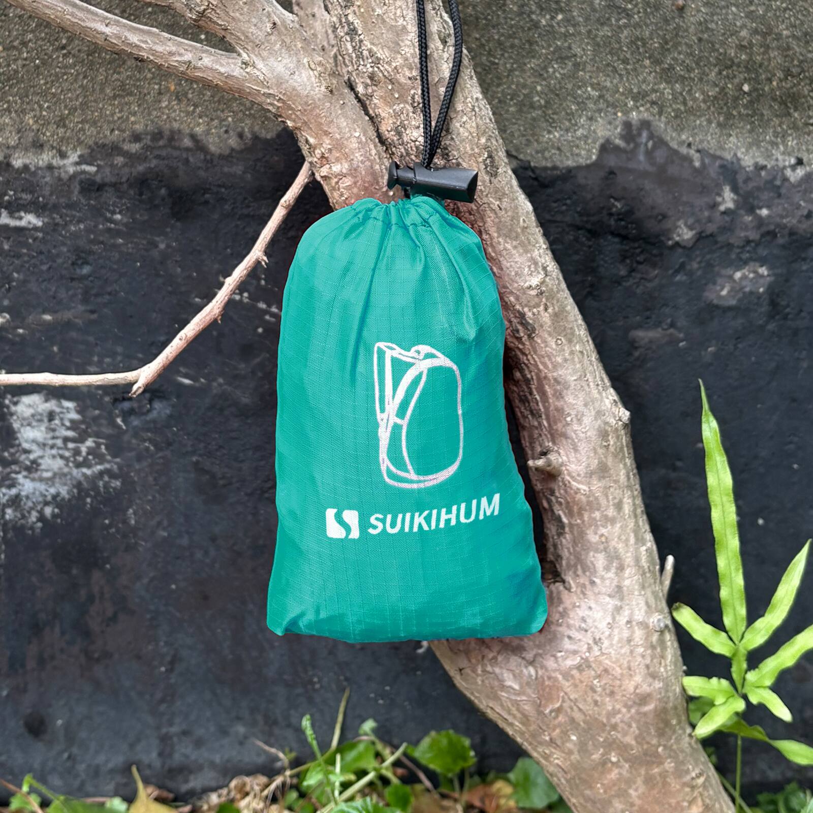 Alt View 5. Unique Bargains - 20L Ultra Hiking-Daypack Lightweight Foldable Travel Packable Backpack for Camping Cycling Outdoor - Lake Blue.