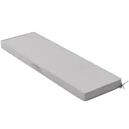 Crestlive Products - Outdoor Settee Bench Seat Cushion Patio Swing Cushion Loveseat Cushion - Light Gray