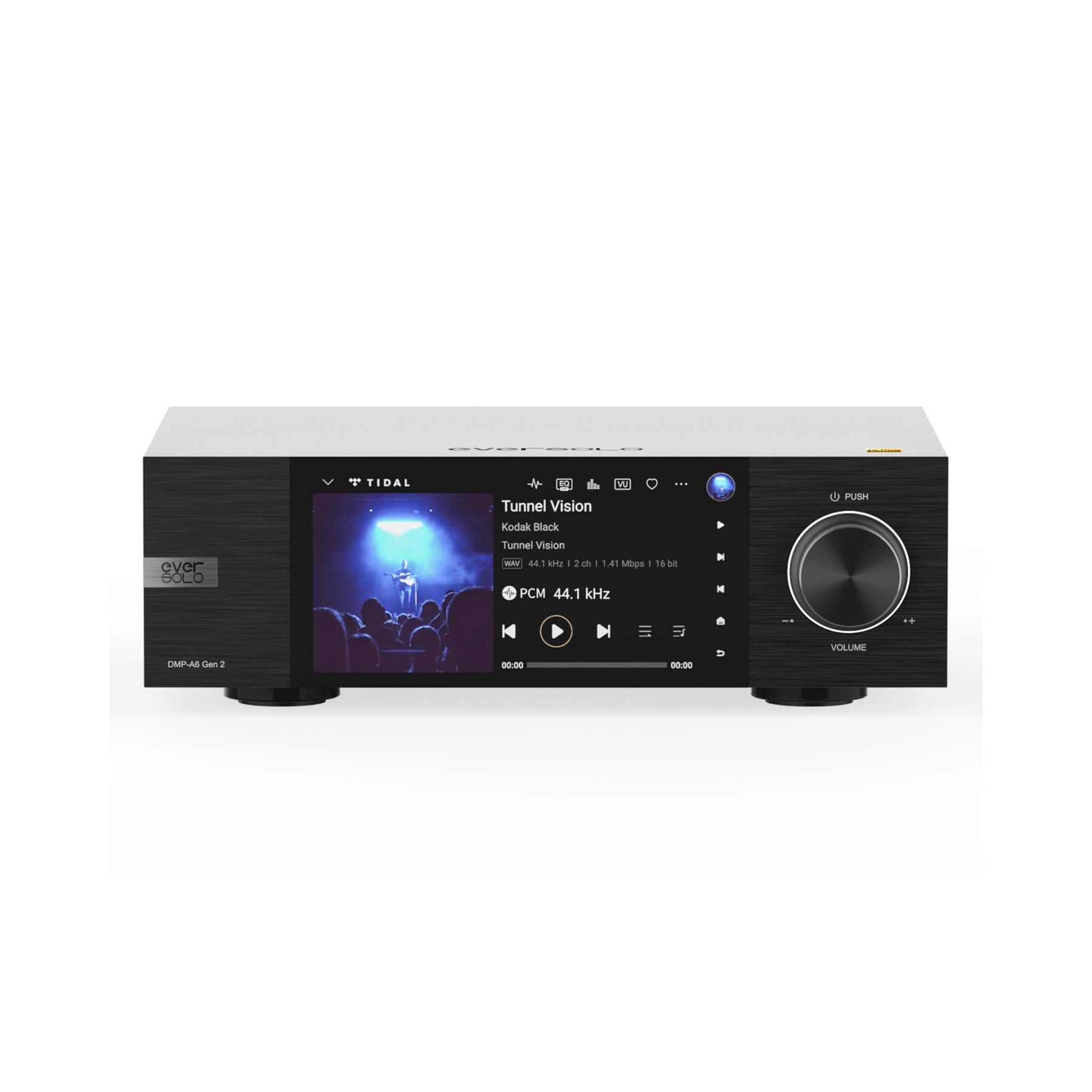 EVERSOLO - DMP-A6 Gen 2 Hi-Fi Music Streamer - Black