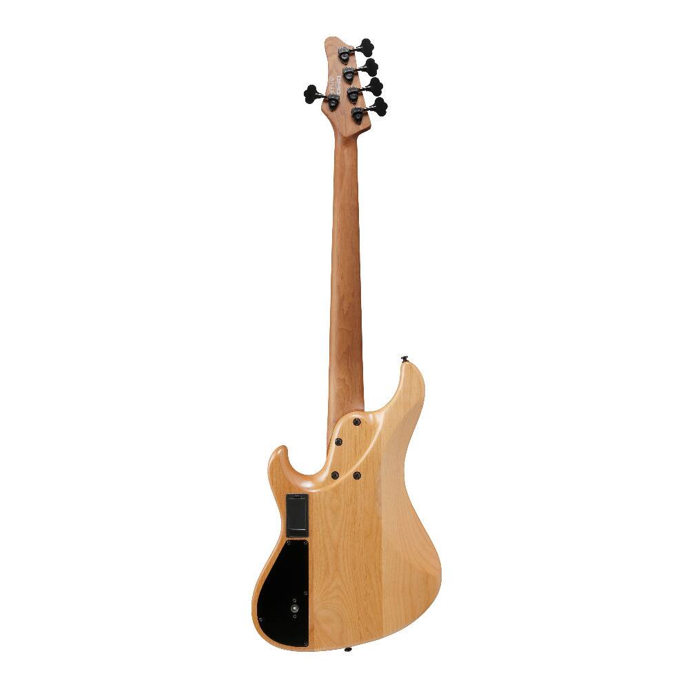 Angle. Ibanez - Ibanez MDM1605NML MDM 5str Electric Bass w/Bag - Natural Mocha Low Gloss.