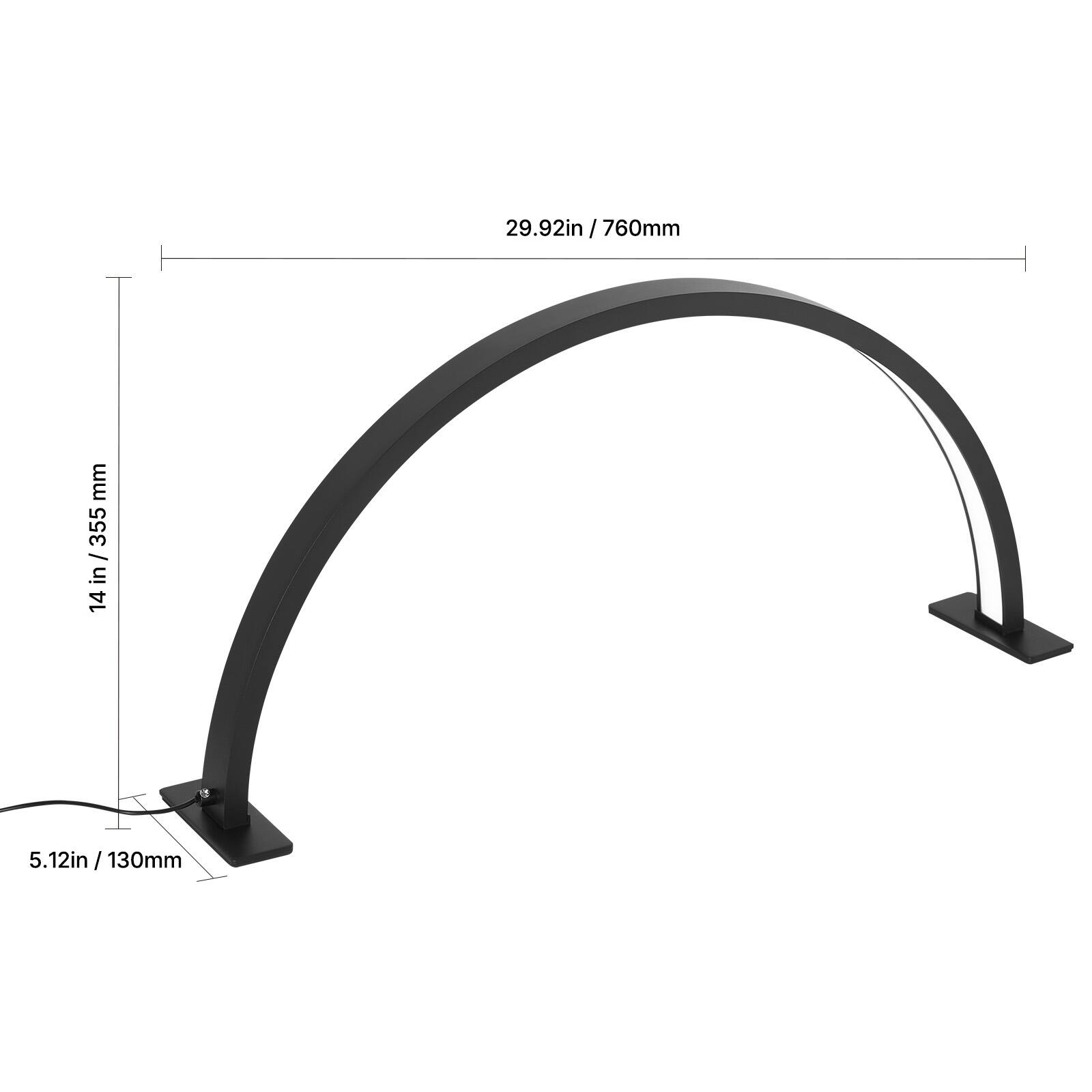 29.92in / 760mm  
14in / 355mm  
5.12in / 130mm