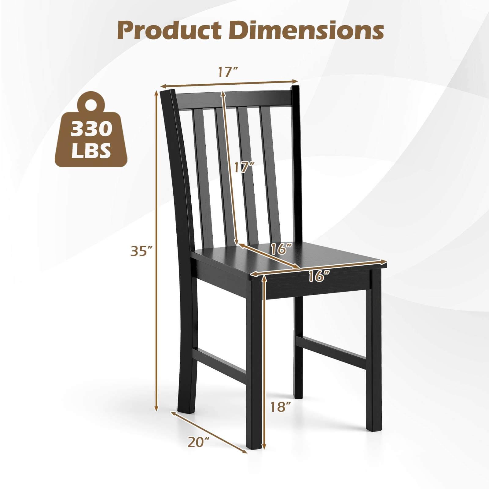 Product Dimensions  
330 LBS  
17" (Height)  
35" (Depth)  
20" (Width)  
16" (Seat Width)  
16" (Seat Depth)  
18" (Leg Width)