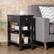 Alt View 1. Costway - Costway 3Tier Nightstand Bedside Table Sofa Side End Table w/Double Shelves Drawer - Black.