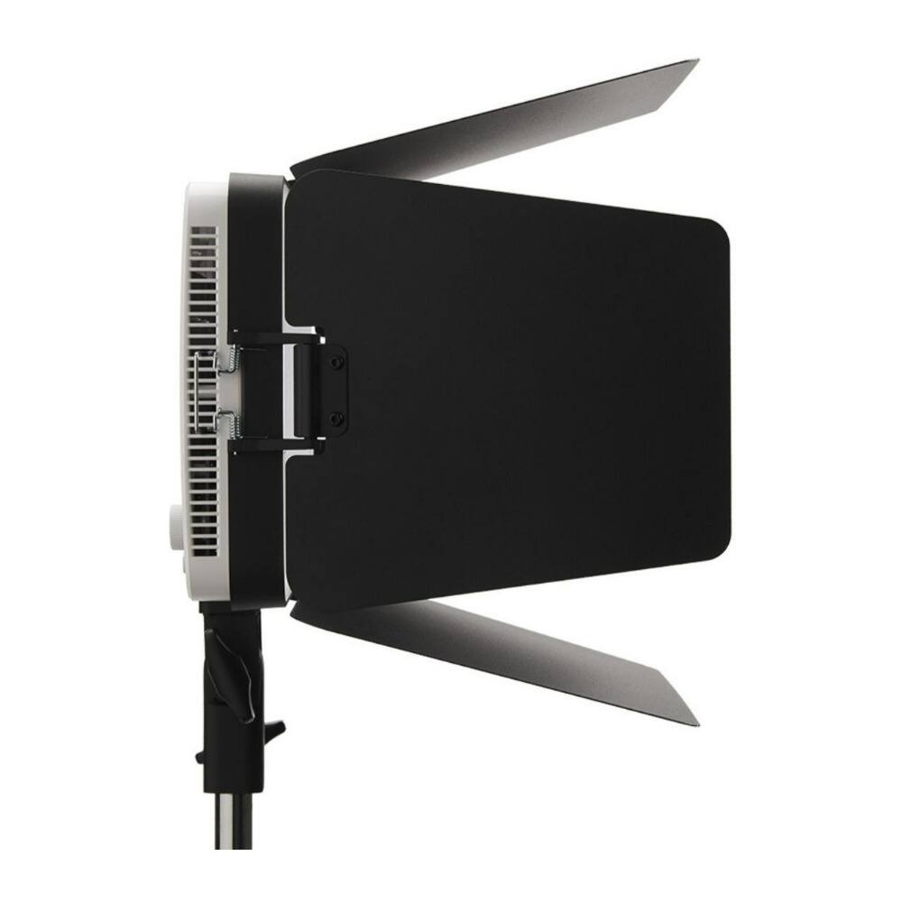 Back. Amaran - Amaran Pano 60c Black Barn Doors for Pano 60c Panel Light with 4 Leaf Design.