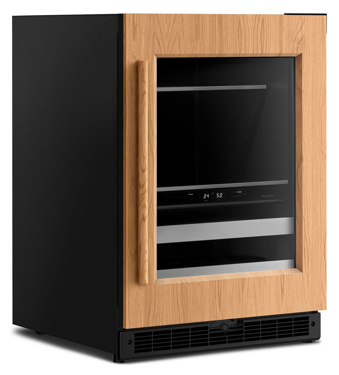 Alt View 6. KitchenAid - 24 inch Panel-Ready Beverage Center - Panel Ready.