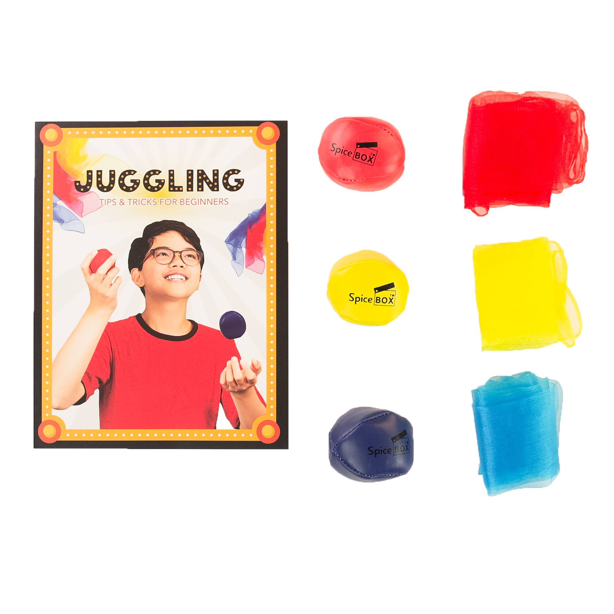 Juggling Tips & Tricks for Beginners Spice BOX Spice BOX B OR A