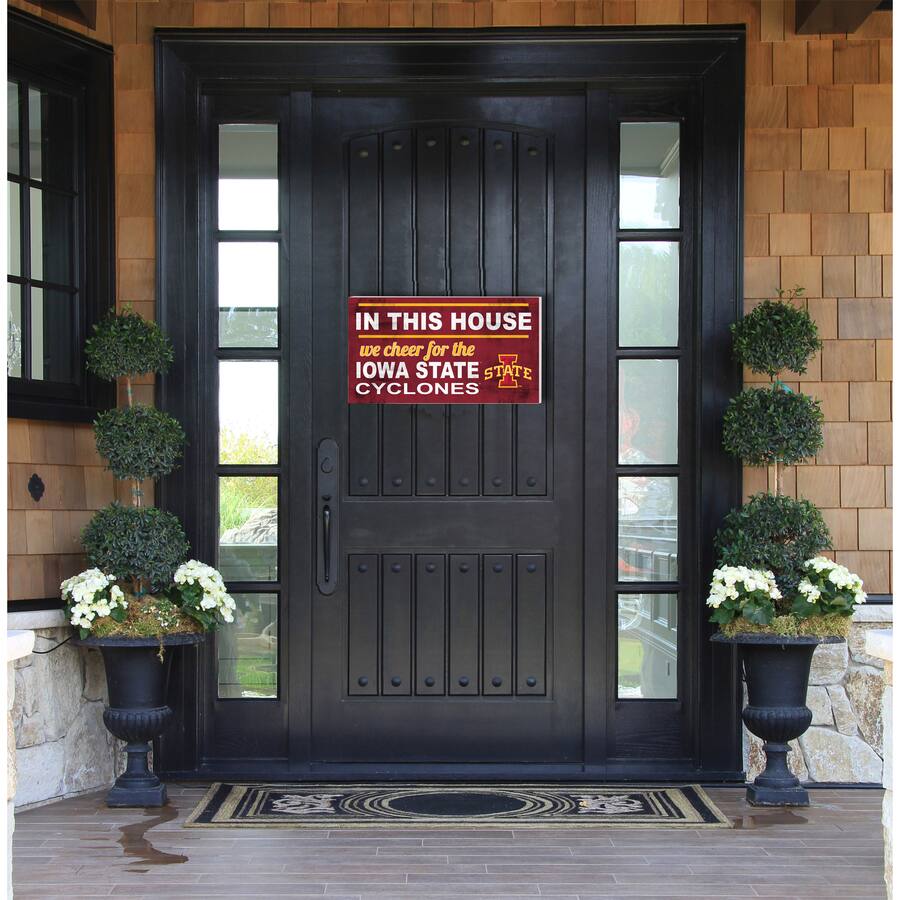 Jardine Iowa State Cyclones 11'' x 20'' Indoor/Outdoor In This House ...