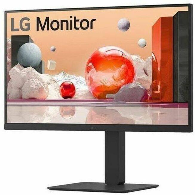 Alt View 1. LG - LG 27BA850-B 27" Class Webcam Full HD LCD Monitor - 16:9 - Matte Black - 27" Viewable - In-plane Switching (IPS) - Matte Black.