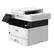 Angle. Canon - imageCLASS MF452dw Wireless Black-and-White All-In-One Laser Printer with Fax - White.