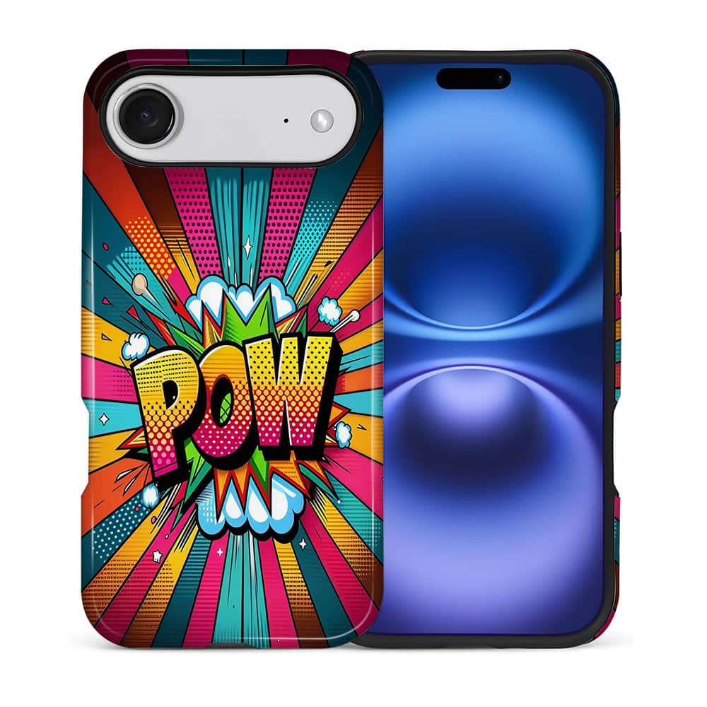 BUBM - Smartphone Case for iPhone - 2-Layer Durable Smartphone Protection Case - POW Burst - POW Burst for iPhone Air